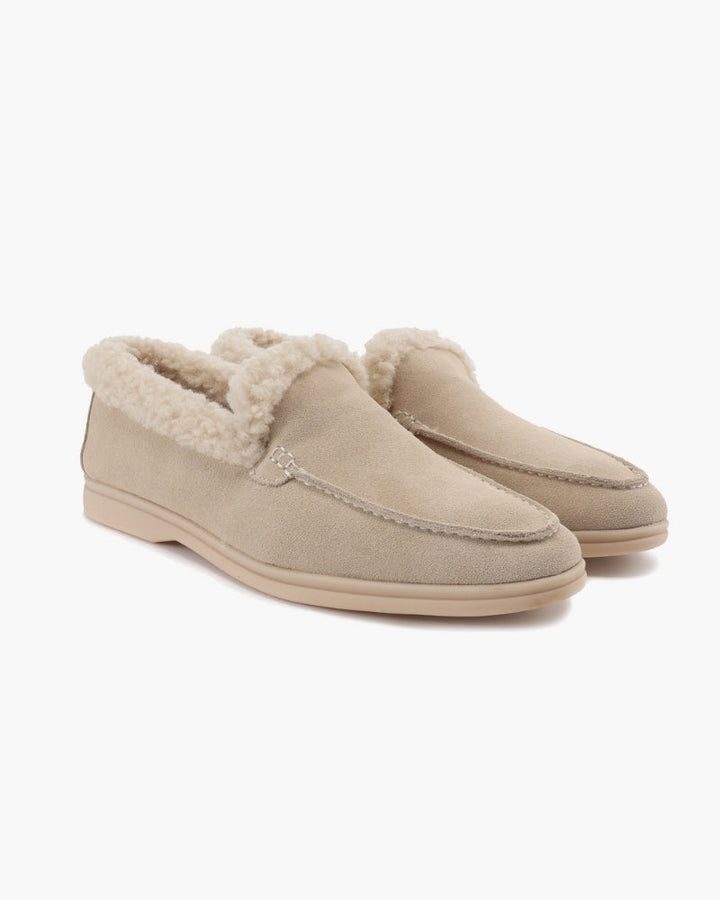 Fur-Lined Premium Loafers