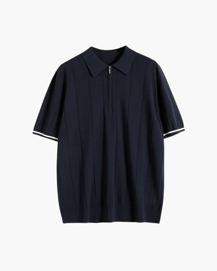 Signature Contrast Trim Polo