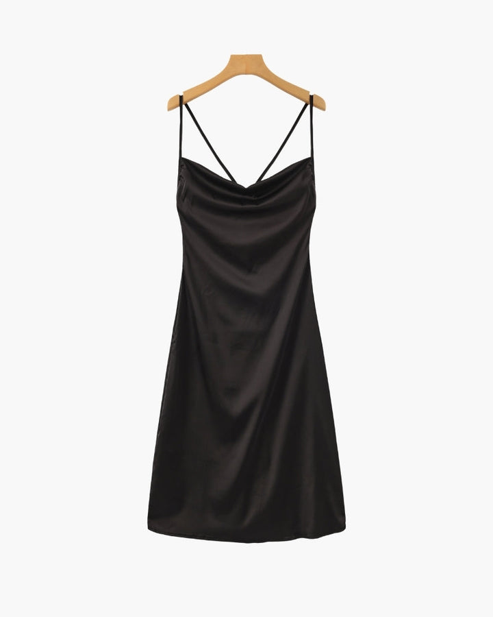 Old Money Silk Slip Dress