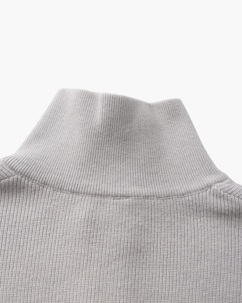 Refined Half-Zip Knit Pullover