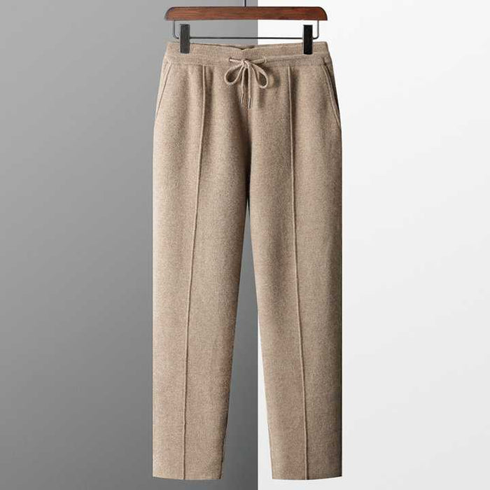 Women's Drawstring Trousers with Side Pockets