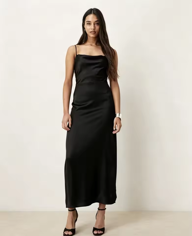 Old Money Silk Slip Dress