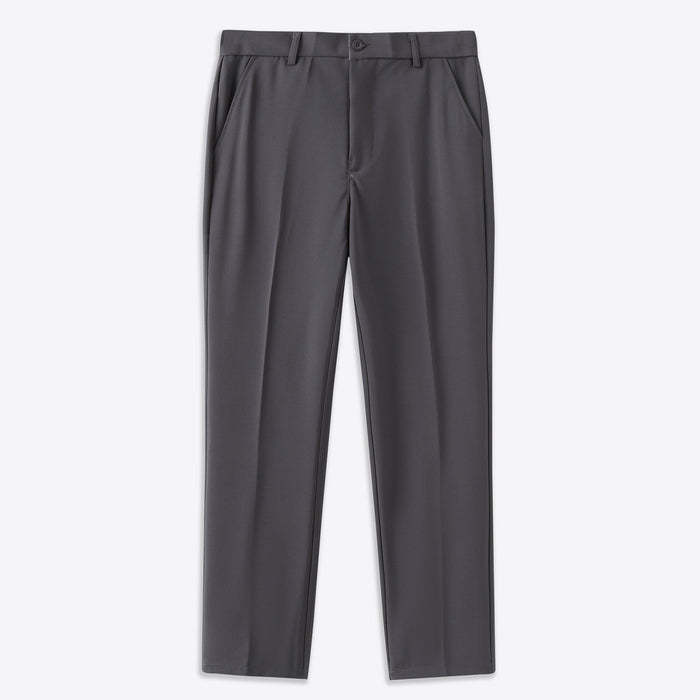 Men's Stretch Dress Pants Flat Front Zip Fly